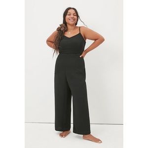 NEW Anthropologie Maeve Magdalena Black Jumpsuit
